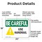 Signmission Safety Culture Sign, 24 in Width, Aluminum, Rectangle OS-2PACK-BC-A-1824-L-10058 - alternate 3